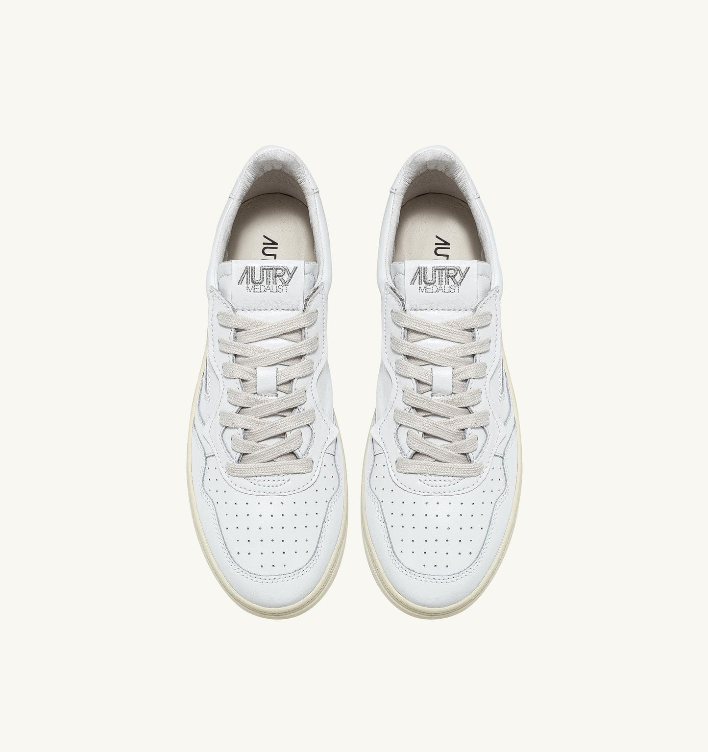 UNISEX SNEAKERS MDLST LOW AUS WEISSEM LEDER