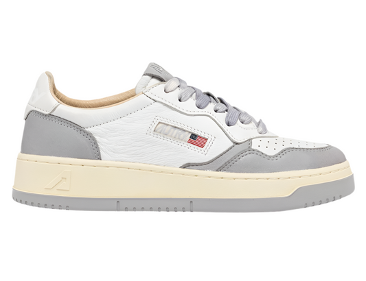 UNISEX SNEAKERS MDLST AUS LEDER IN WEISS UND VAPOR