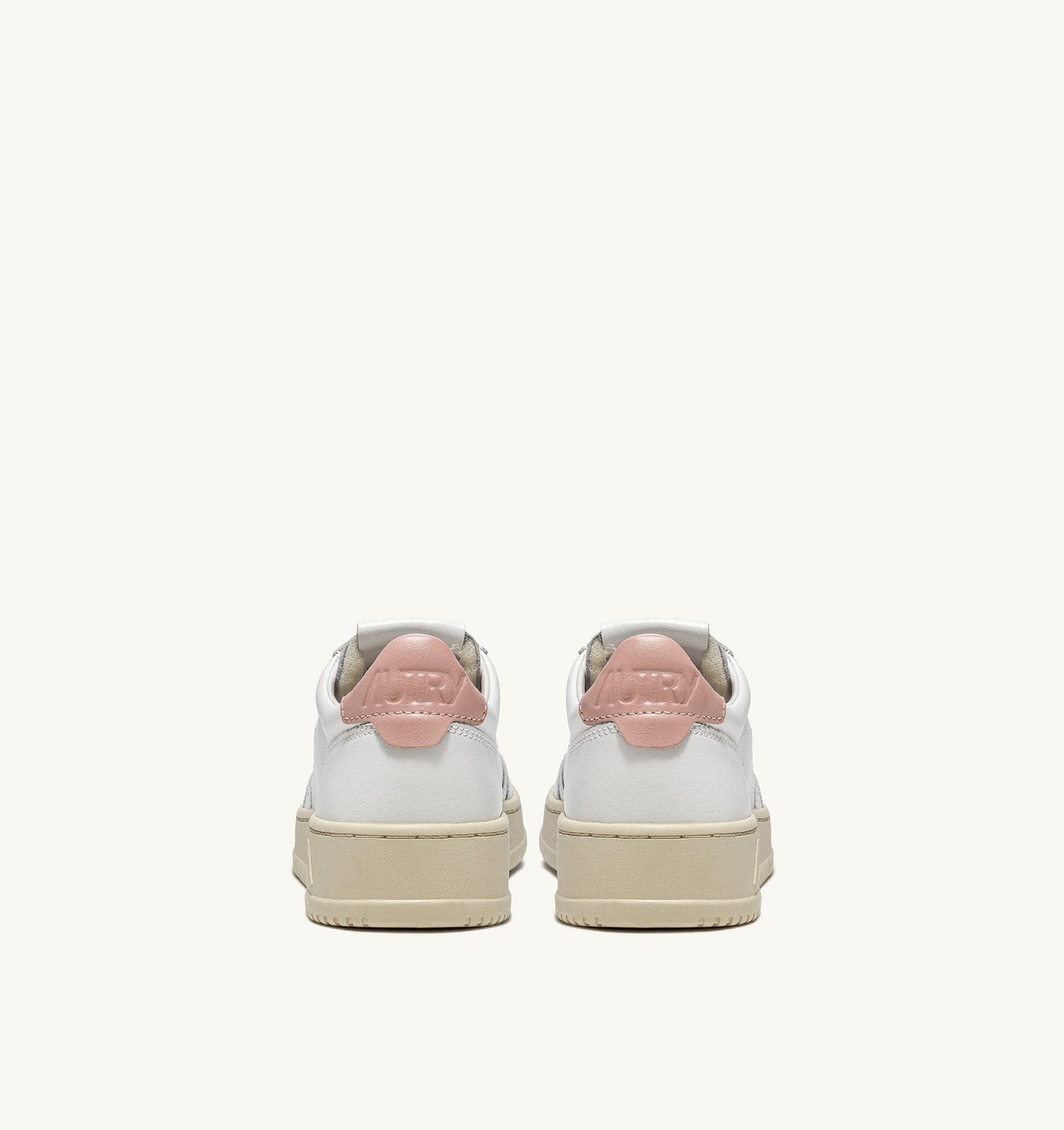 UNISEX SNEAKERS MDLST AUS WILDLEDER UND LEDER FARBE WEISS ROSA