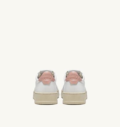 UNISEX SNEAKERS MDLST AUS WILDLEDER UND LEDER FARBE WEISS ROSA