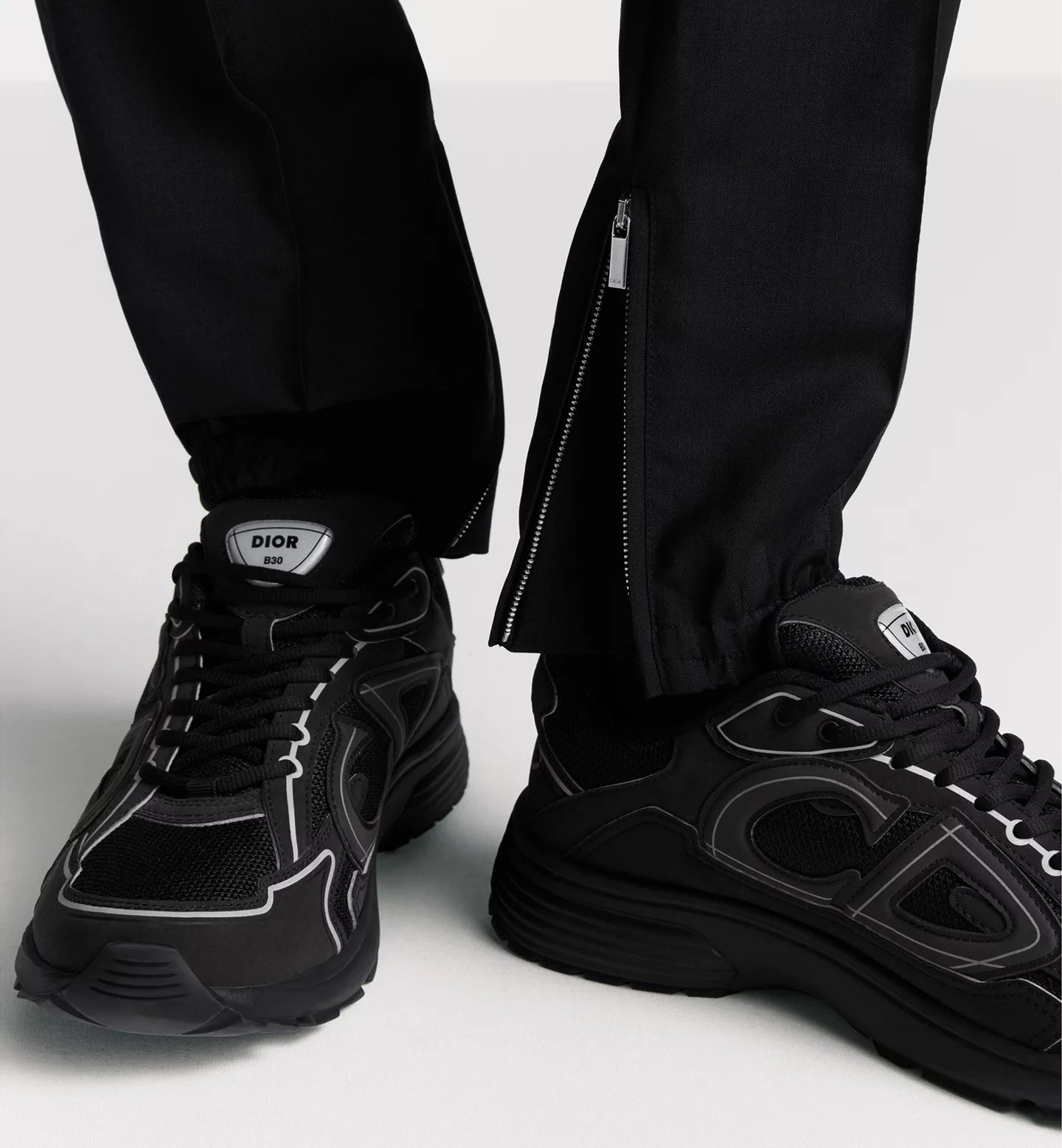 UNISEX SNEAKERS 30B -/Schwarz Black Edition