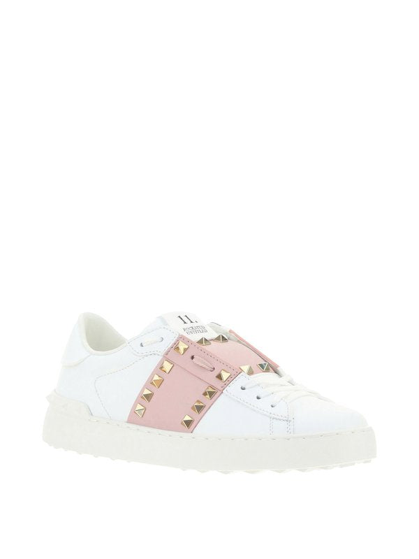 UNISEX SNEAKERS GRVNI - Weiß/Rosa