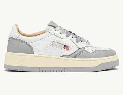 UNISEX SNEAKERS MDLST AUS LEDER IN WEISS UND VAPOR